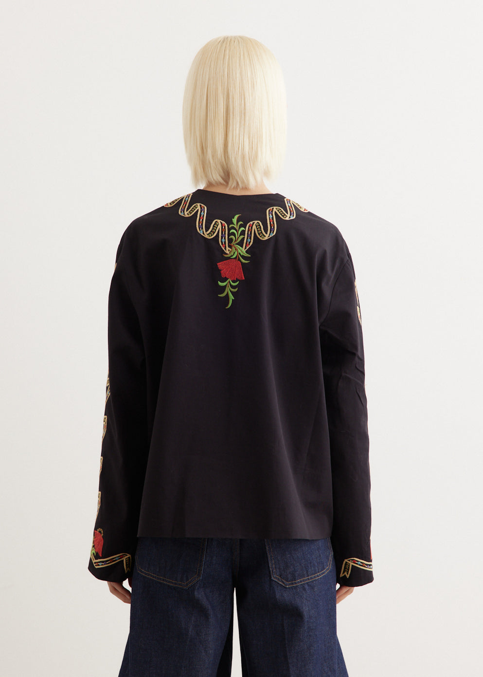 Ribbon Hollyhock Jacket