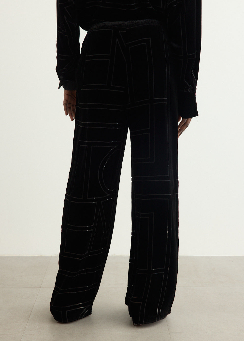 Monogram Devoré Pj Pants