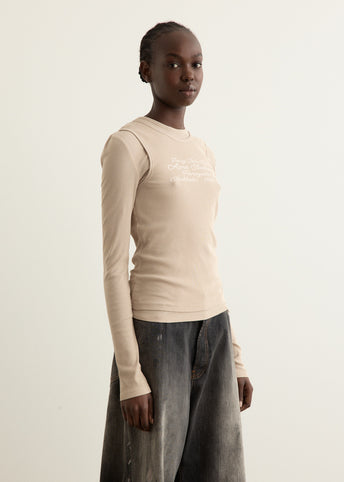 Layered Long-Sleeve T-Shirt