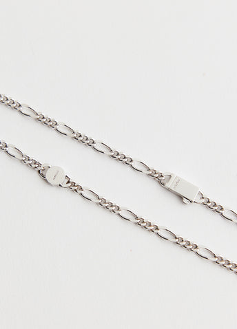 Side Pendant Figaro Chain Necklace