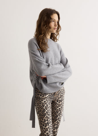 Future Wool Mix Oversized O-Neck Jumper