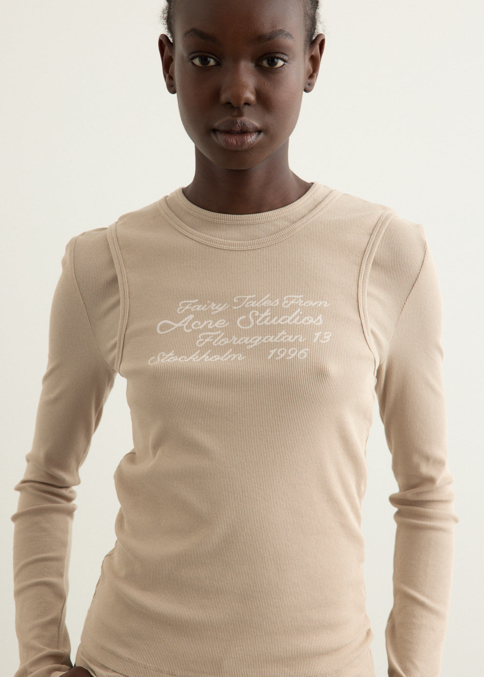 Layered Long-Sleeve T-Shirt