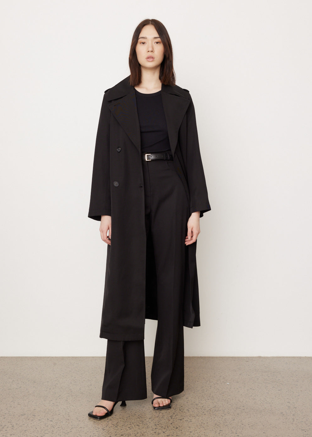 Long Fluid Summer Coat1