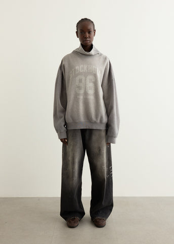 High Neck Sweatshirt