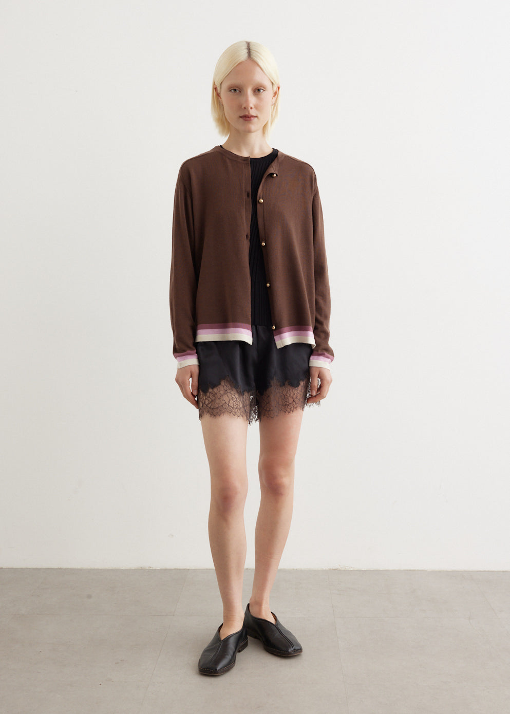 Lace Inlay Shorts