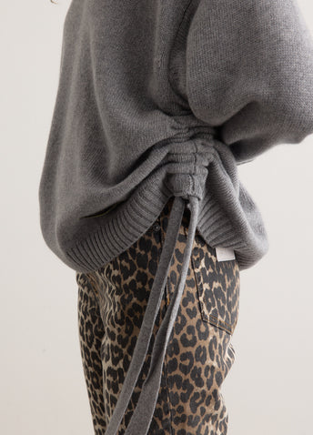 Future Wool Mix Oversized O-Neck Jumper