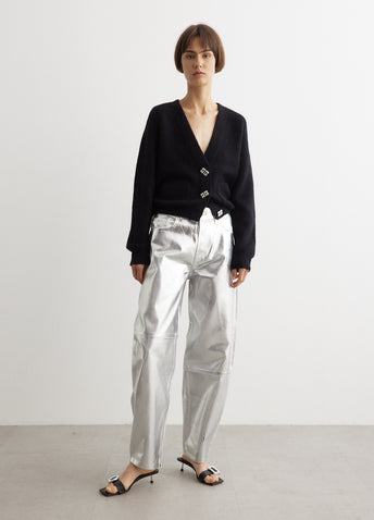 Foil Denim Stary Bright White
