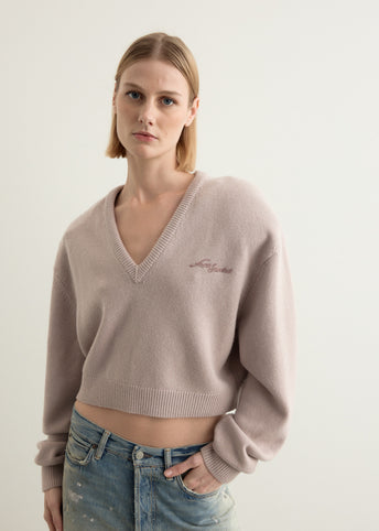 Wool V-Neck Sweater