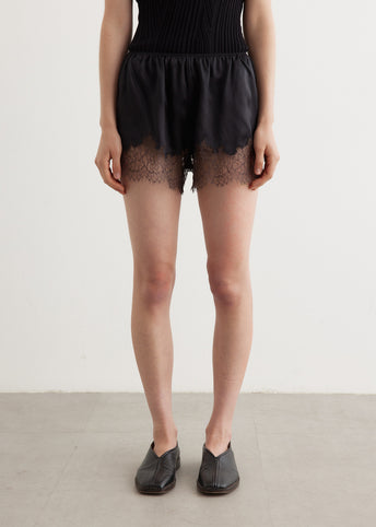 Lace Inlay Shorts