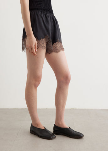 Lace Inlay Shorts