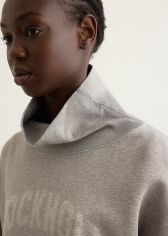 High Neck Sweatshirt