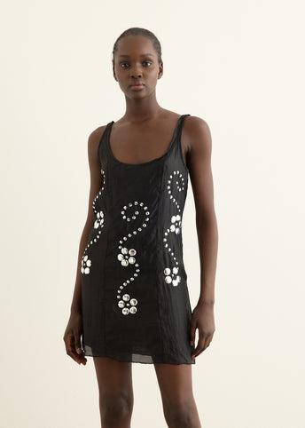 Claude Studs Mini Dress