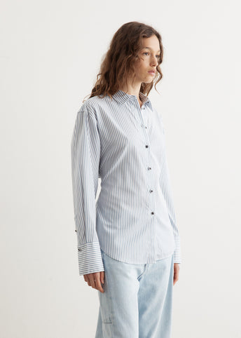 Eve Stripe Poplin Shirt