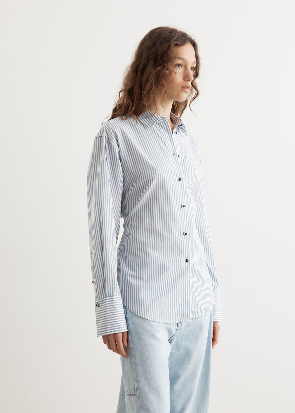 Eve Stripe Poplin Shirt