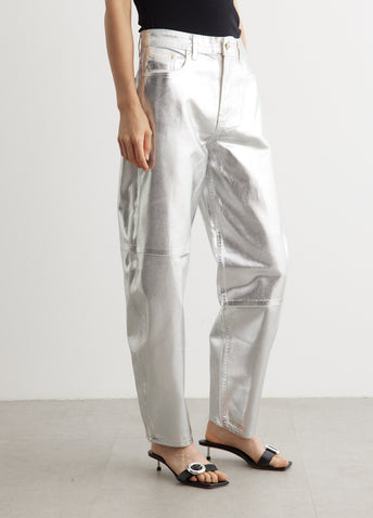 Foil Denim Stary Bright White