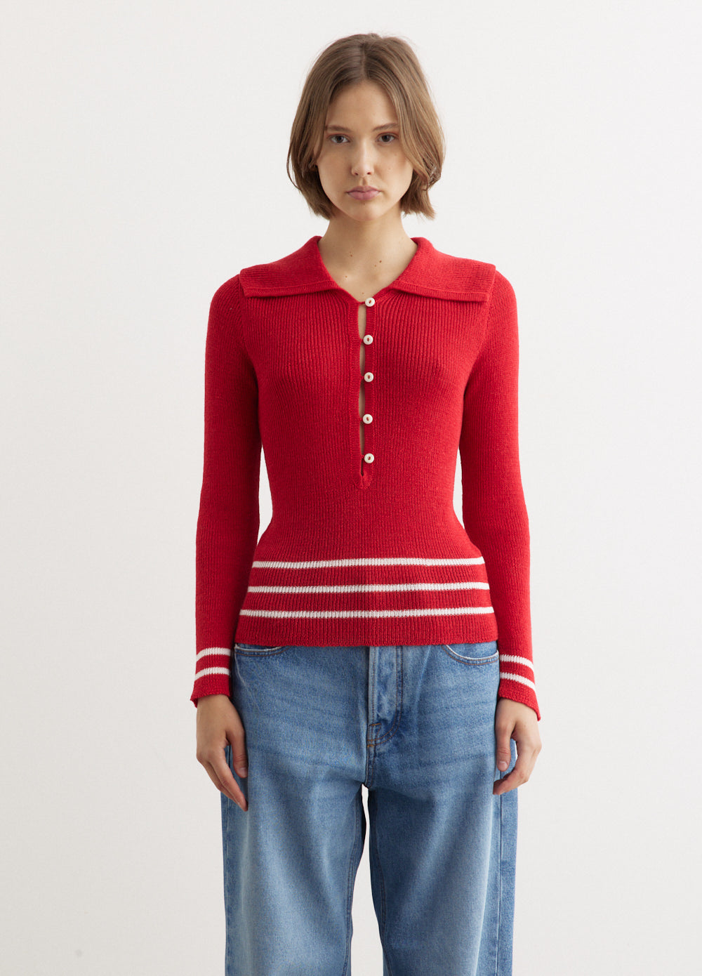 Quincy Stripe Polo