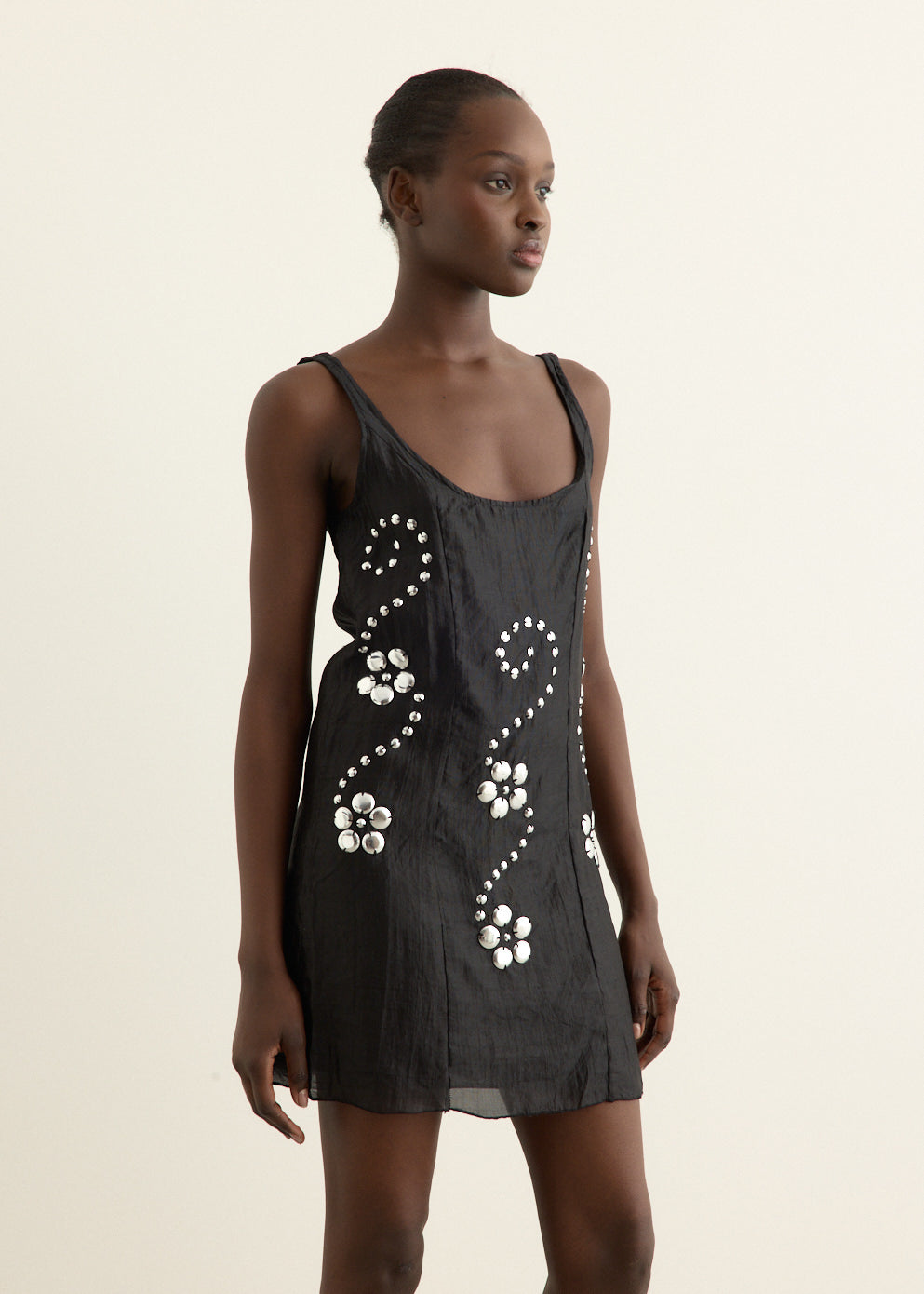 Claude Studs Mini Dress