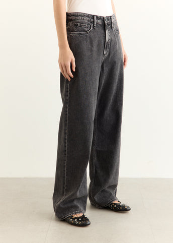 Featherweight Logan Wide Leg Jeans