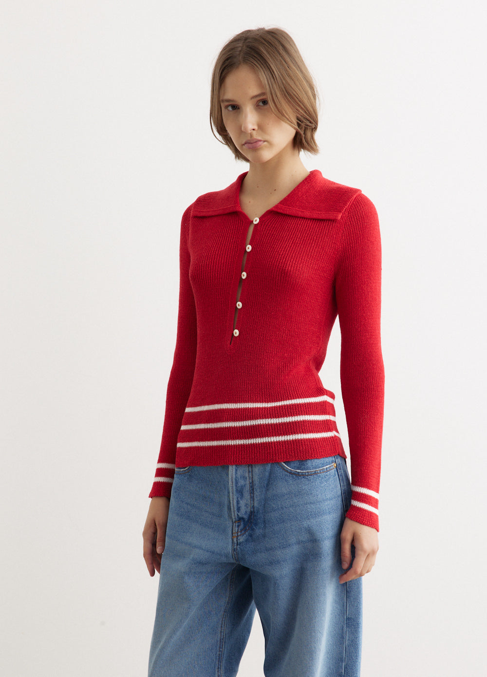 Quincy Stripe Polo
