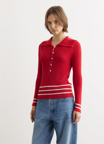 Quincy Stripe Polo