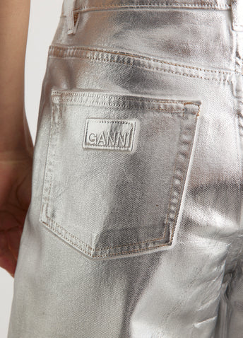 Foil Denim Stary Bright White