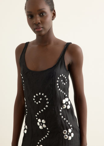 Claude Studs Mini Dress