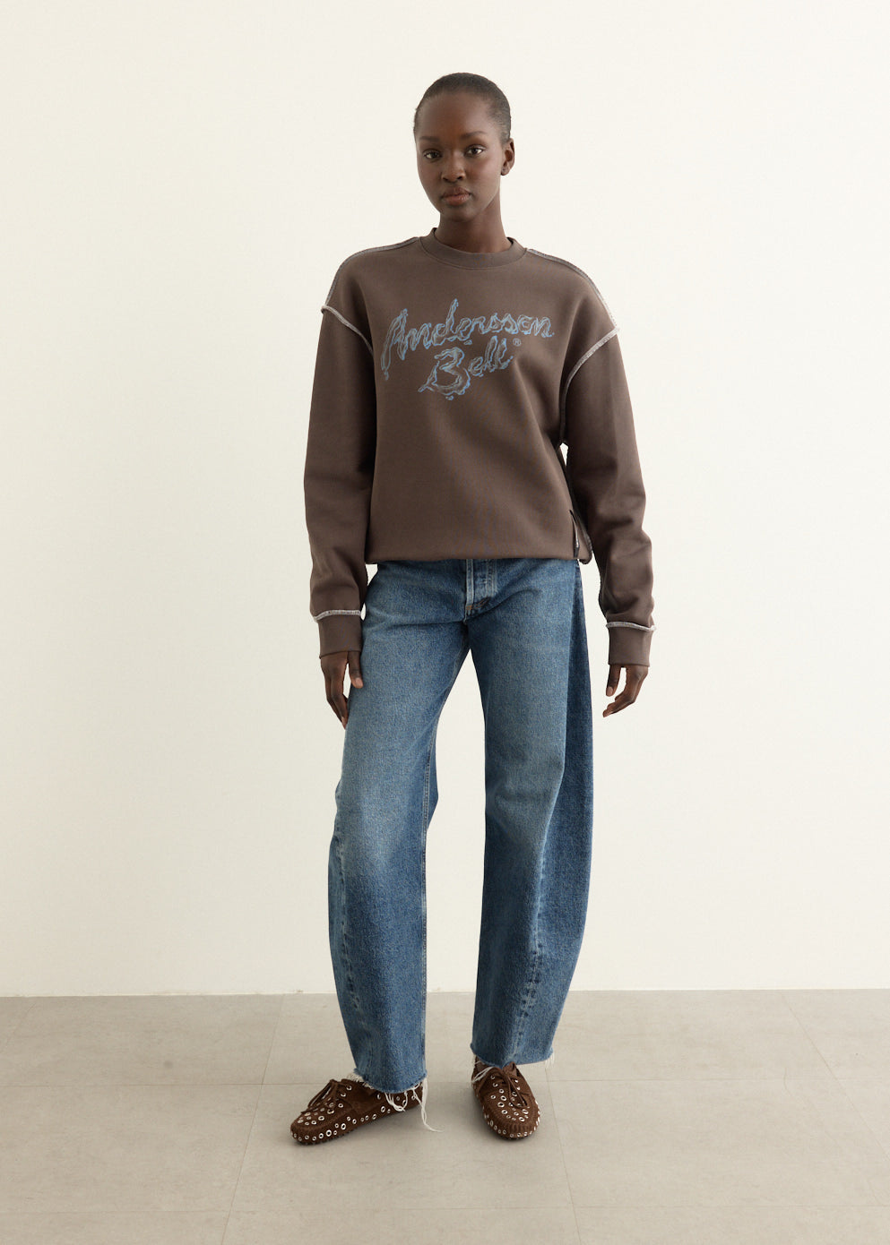 Unisex Liquid Logo Sweatshirt