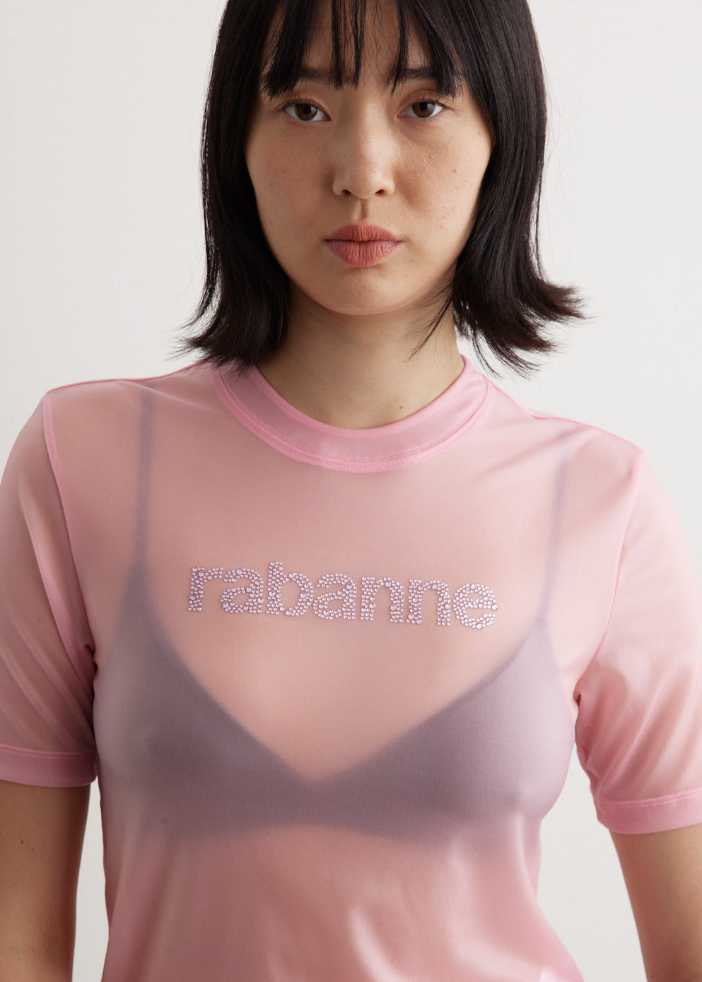 Mesh Logo T-Shirt