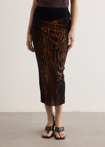 Double Layer Mesh Skirt