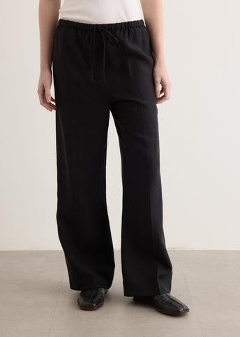 Fluid Drawstring Trousers