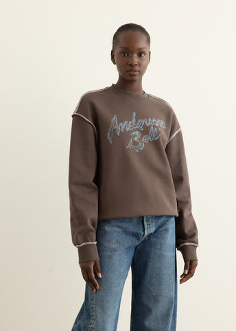 Unisex Liquid Logo Sweatshirt