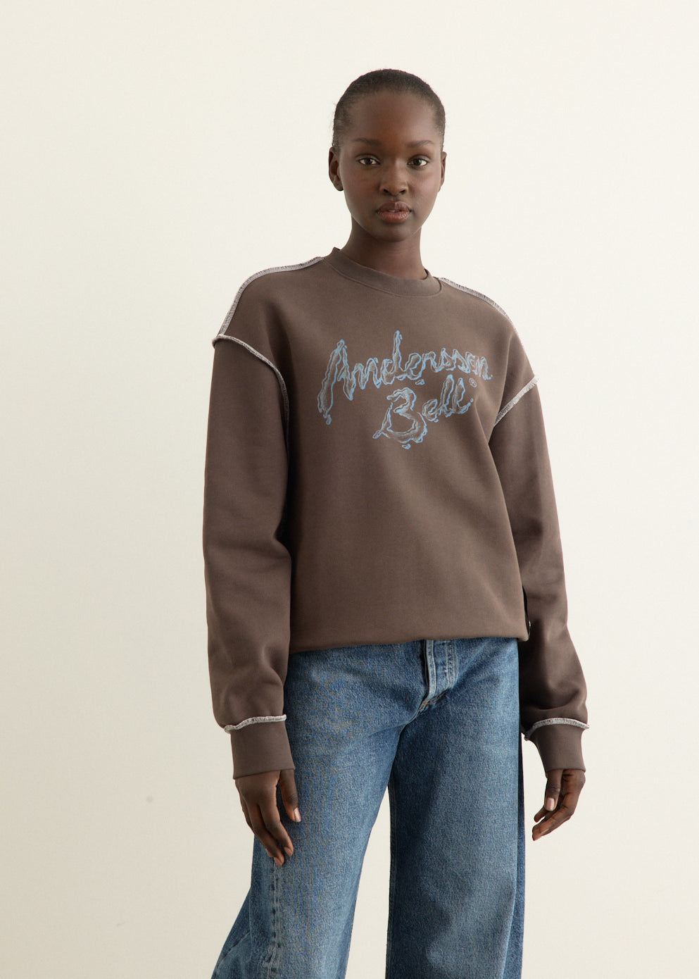 Unisex Liquid Logo Sweatshirt