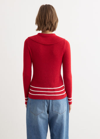 Quincy Stripe Polo