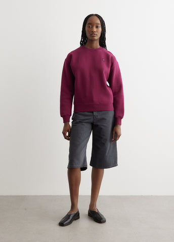 Tonal Fox Head Patch Comfort Sweatshirt