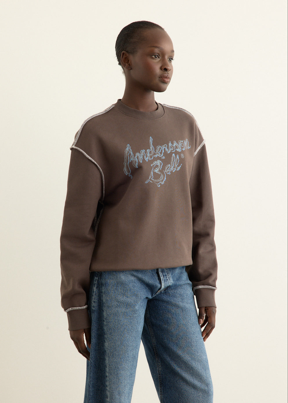 Unisex Liquid Logo Sweatshirt