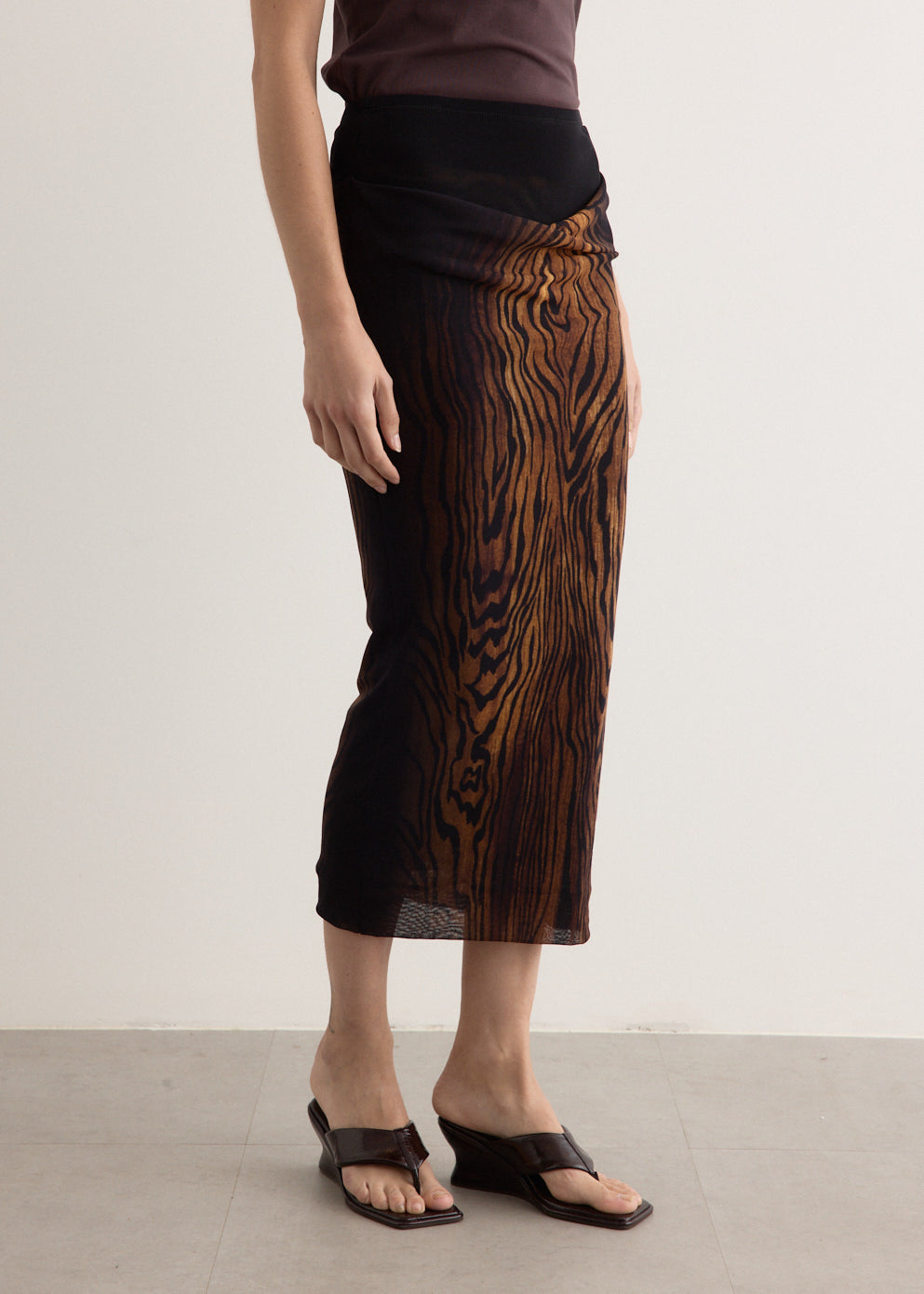 Double Layer Mesh Skirt