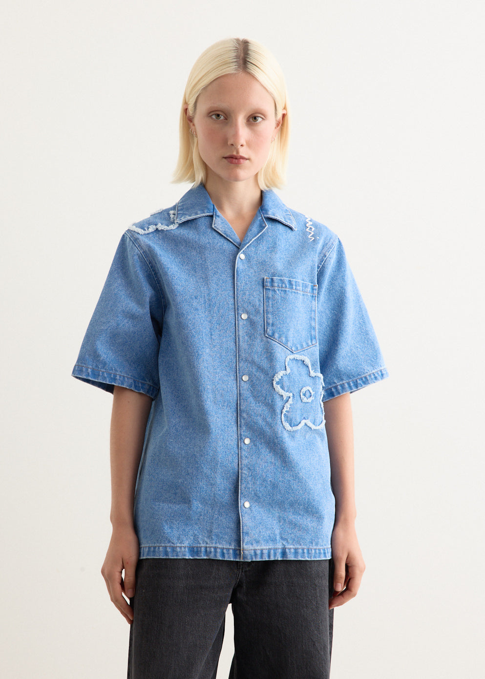 Marni - Cobalt Shirt - Shirt,Specials : American Fashion Style Bags On Sale Marni - Cobalt Shirt - Shirt,Specials : American Fashion Style Bags On Sale
