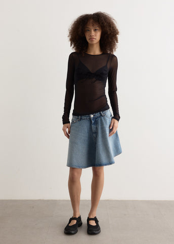 Flare Mini Skirt