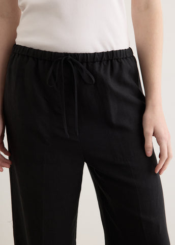 Fluid Drawstring Trousers
