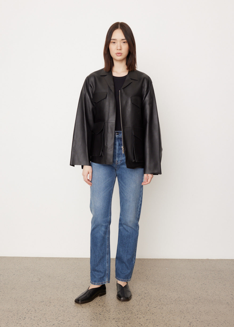 Army Leather Jacket