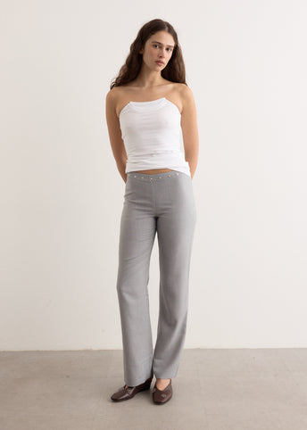 Folded Crew Top