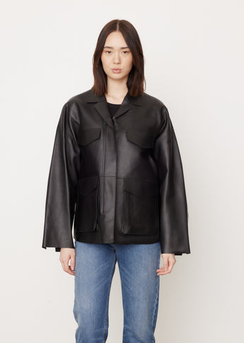 Army Leather Jacket