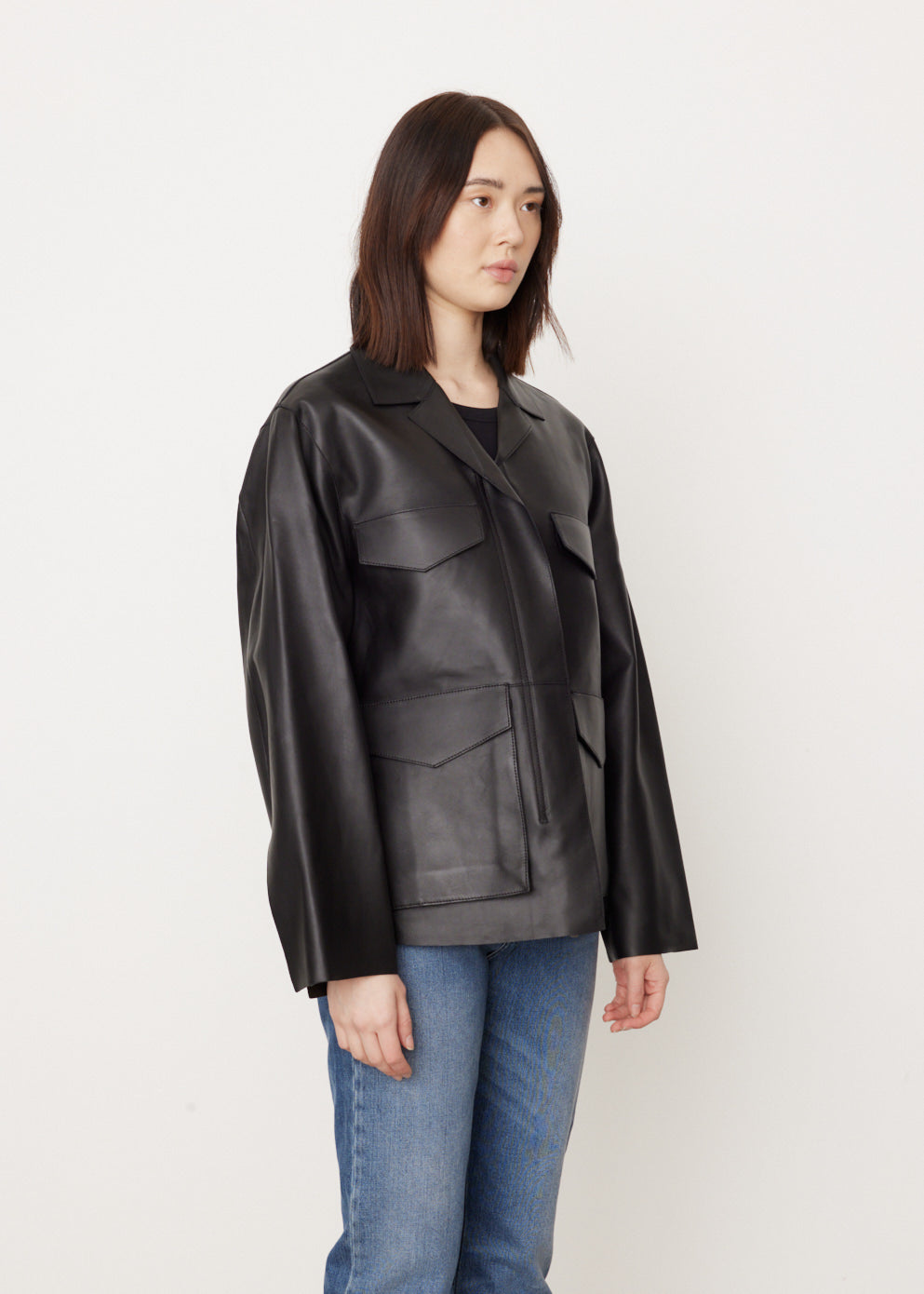 Army Leather Jacket