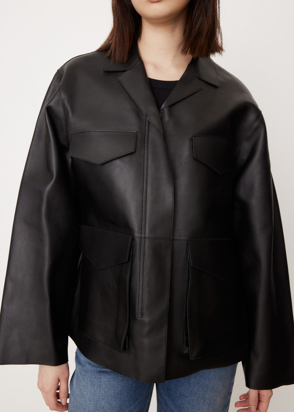 Army Leather Jacket