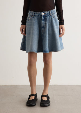 Flare Mini Skirt