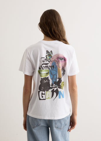 Basic Jersey Collage Relaxed T-Shirt