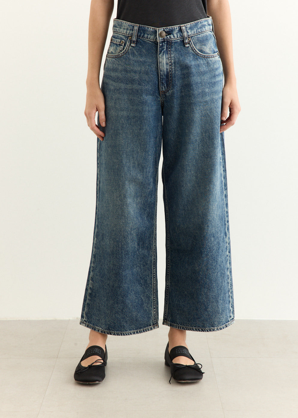 Featherweight Andi Wide Leg Jeans
