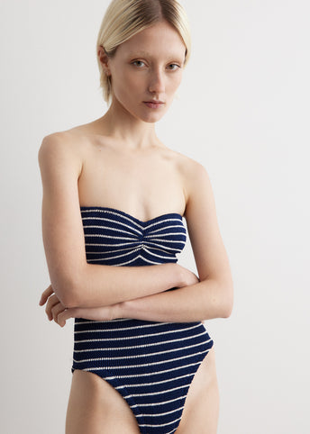 Brooke Swim Stripe One Piece