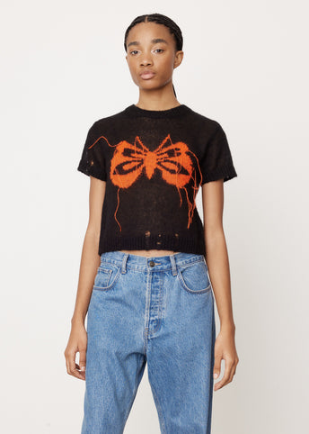 Krenda Butterfly Knit Top