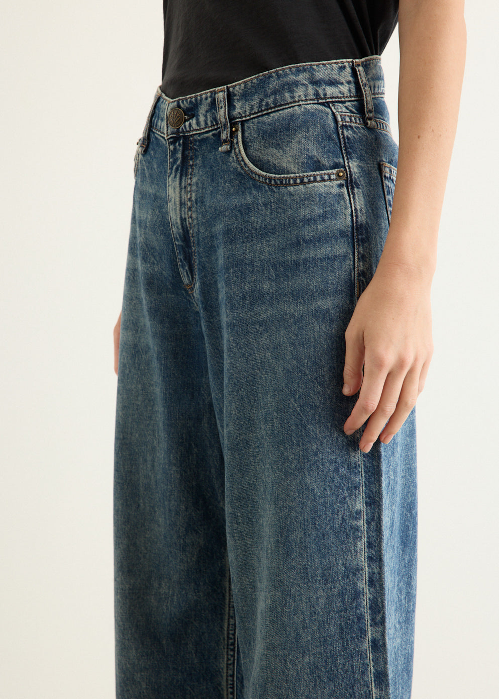 Featherweight Andi Wide Leg Jeans